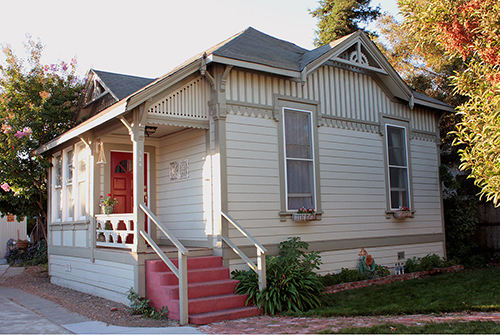 click to view larger image A small stick style Victorian home. Martinez, CA.